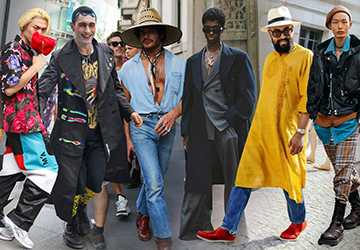 Who are the top designers of men's fashion?